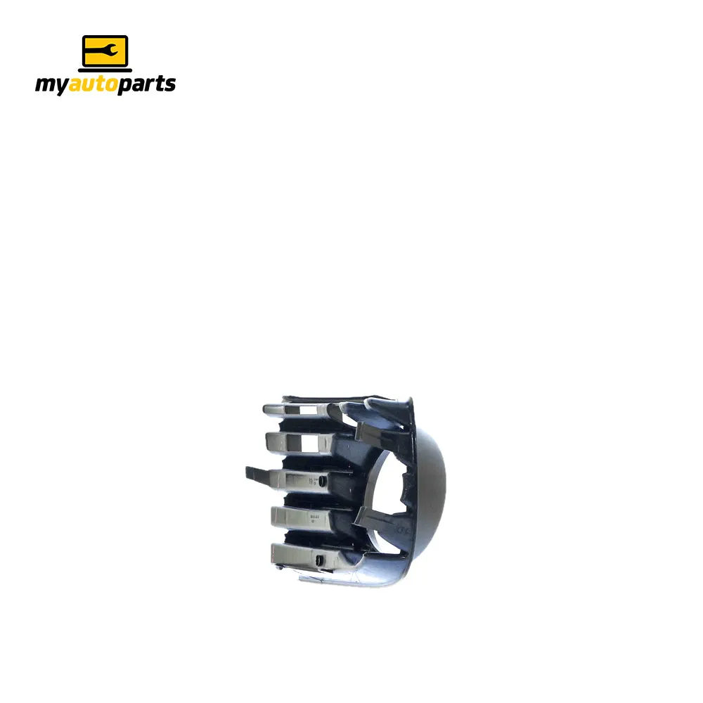 Black Front Bar Grille with Fog Light Mount Passenger Side Genuine Suits Volkswagen Golf MK 5 7/2004 to 2/2009