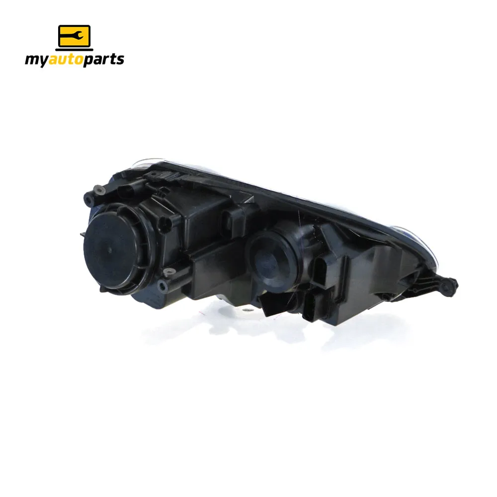 Black Head Lamp Passenger Side Genuine Suits Volkswagen Golf MK 5 2004 to 2009