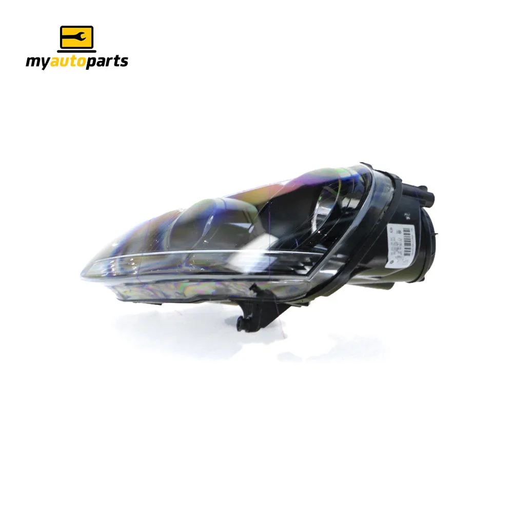 Black Head Lamp Passenger Side Genuine Suits Volkswagen Golf MK 5 2004 to 2009