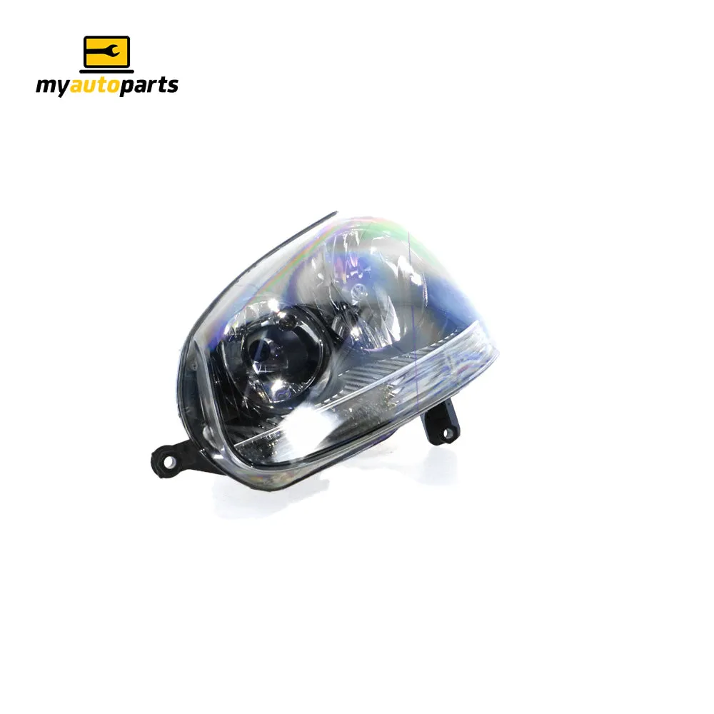 Black Head Lamp Passenger Side Genuine Suits Volkswagen Golf MK 5 2004 to 2009