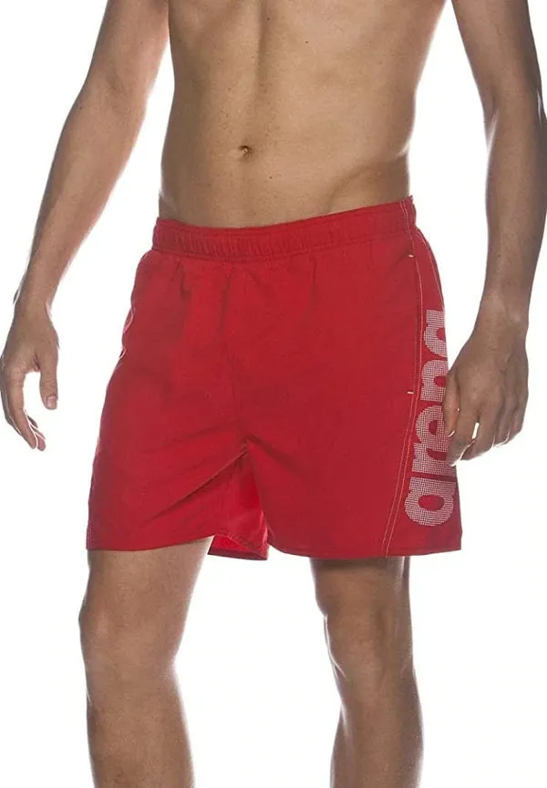 BOXER MARE ARENA COSTUME UOMO NUOTO PISCINA COSTUMI ROSSO