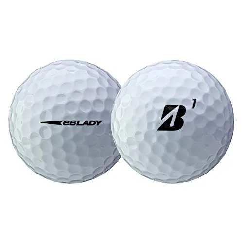Bridgestone 2019 e6 Lady White Golf Balls (One Dozen)