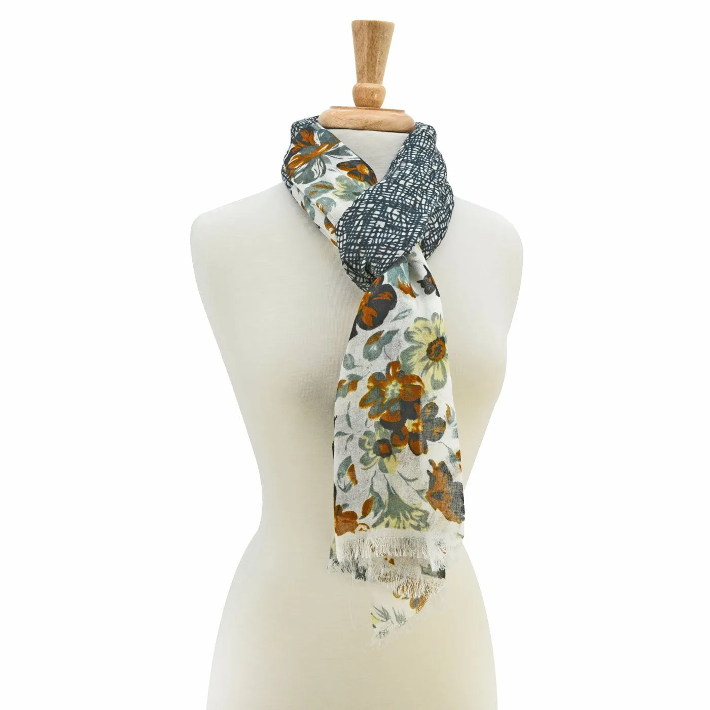 Caitlin Floral Scarf