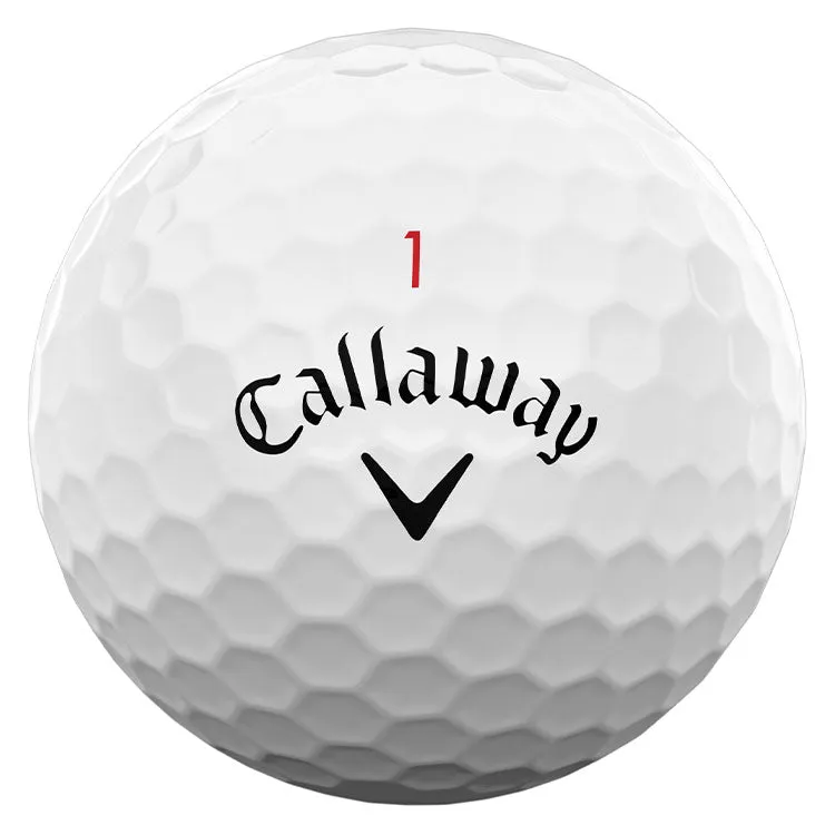 Callaway Chrome Soft White Golf Balls 12Pk