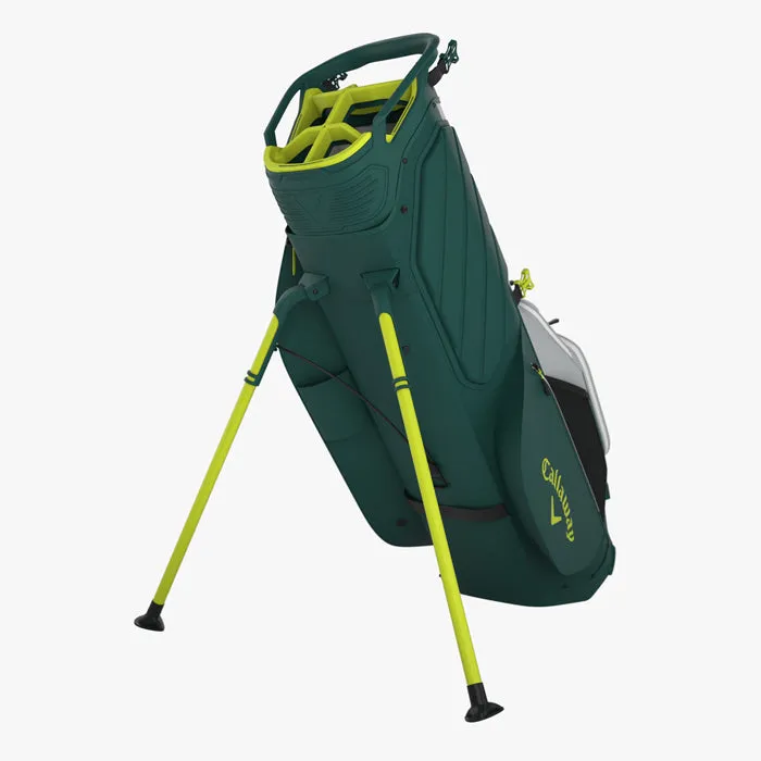 Callaway Fairway   Stand Bag - Silver/Forrest/Floral Yellow