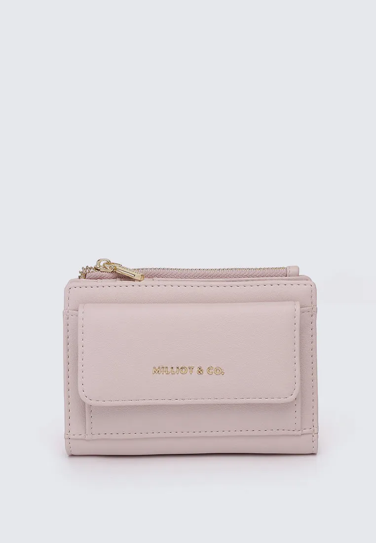 Candy Pop Top Zip Mini Wallet (Cornsilk)