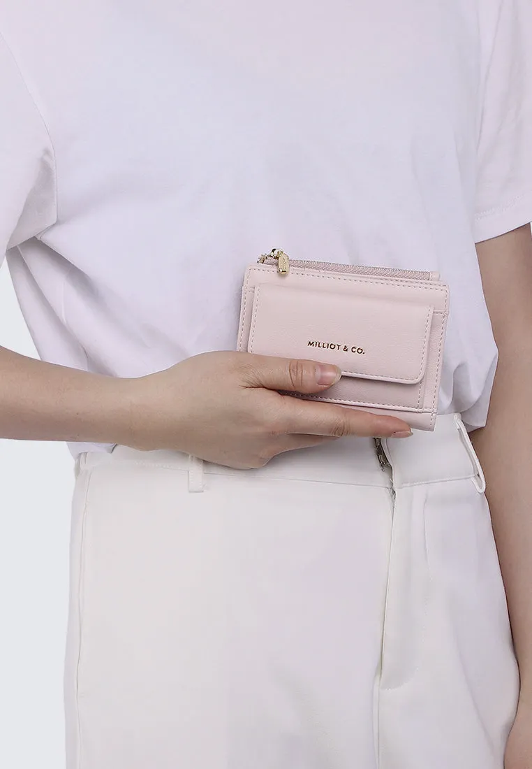 Candy Pop Top Zip Mini Wallet (Cornsilk)
