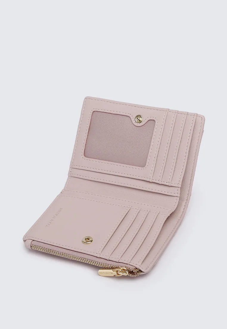 Candy Pop Top Zip Mini Wallet (Cornsilk)