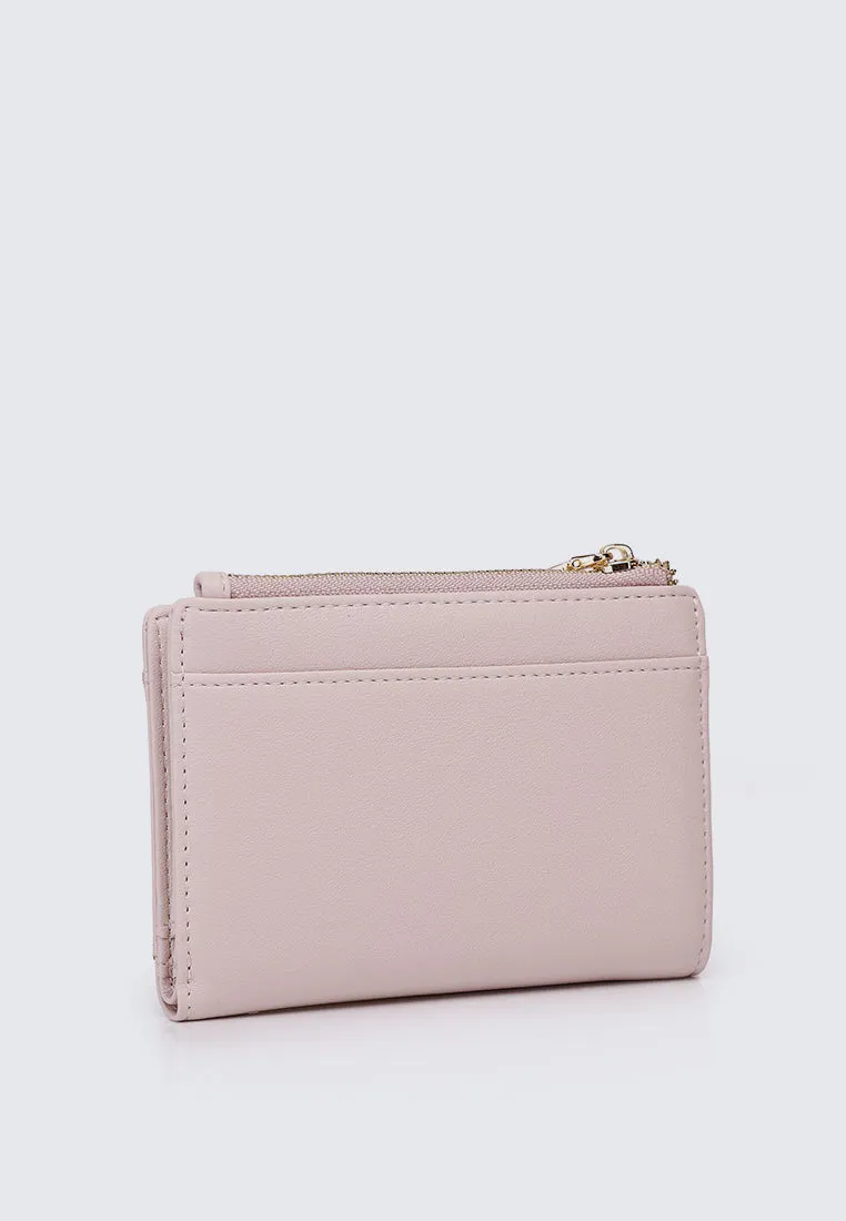 Candy Pop Top Zip Mini Wallet (Cornsilk)