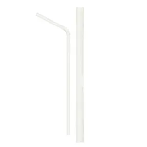 Cannucce Biocompostabili con Snodo 20 cm - 200 pezzi