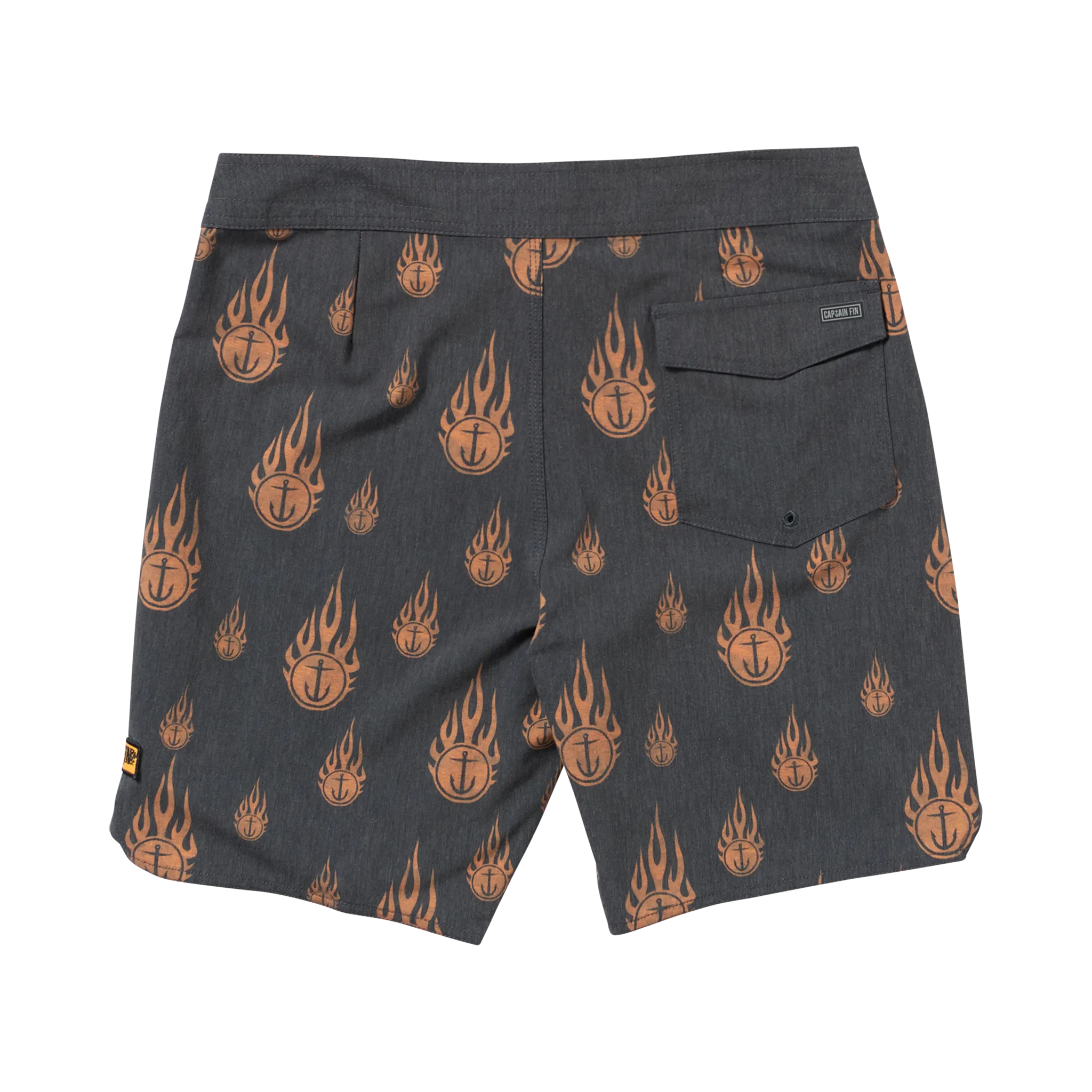 Captains Print Pack 19" Boardshort - Sunset