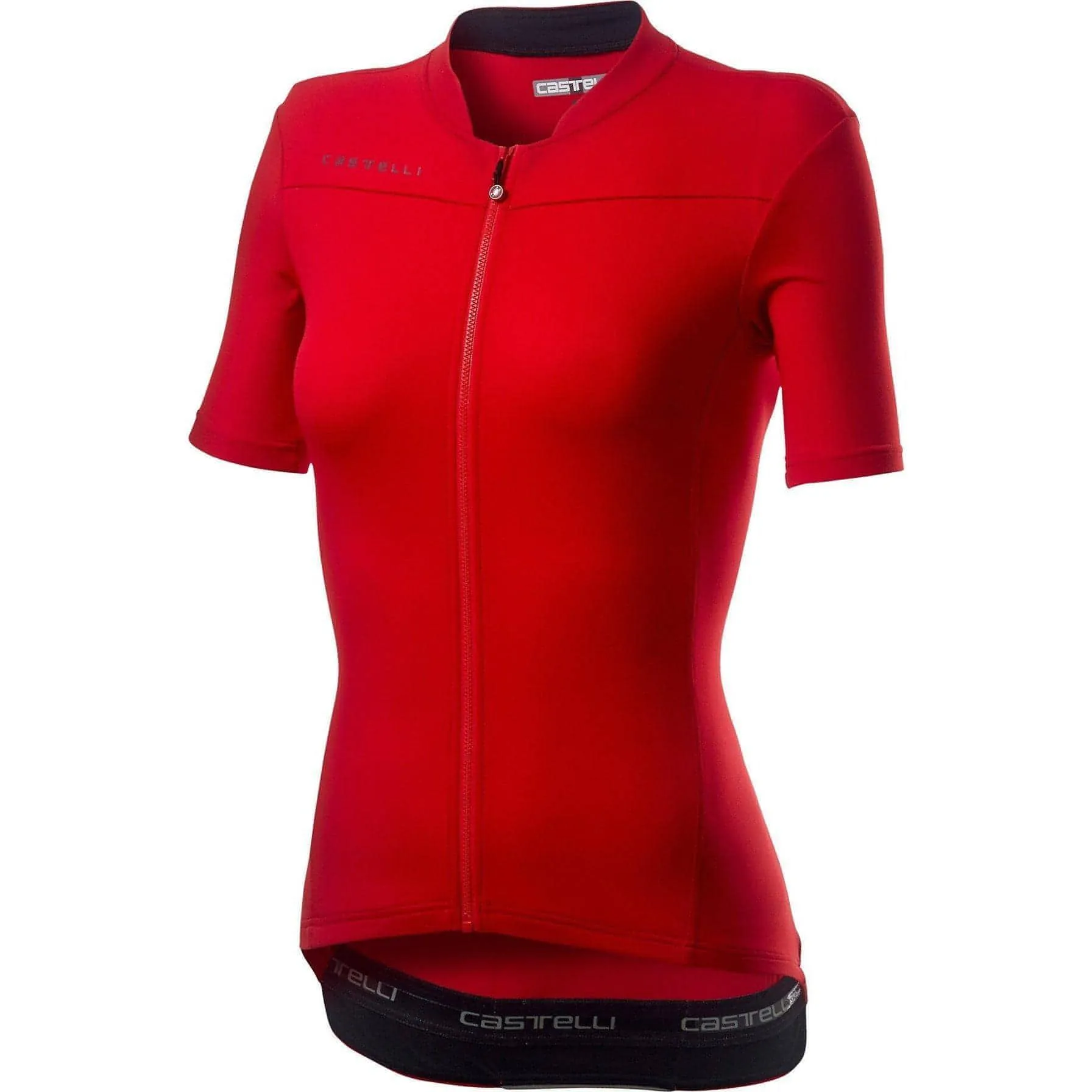 Castelli Anima 3 Short Sleeve Womens Cycling Jersey - Red