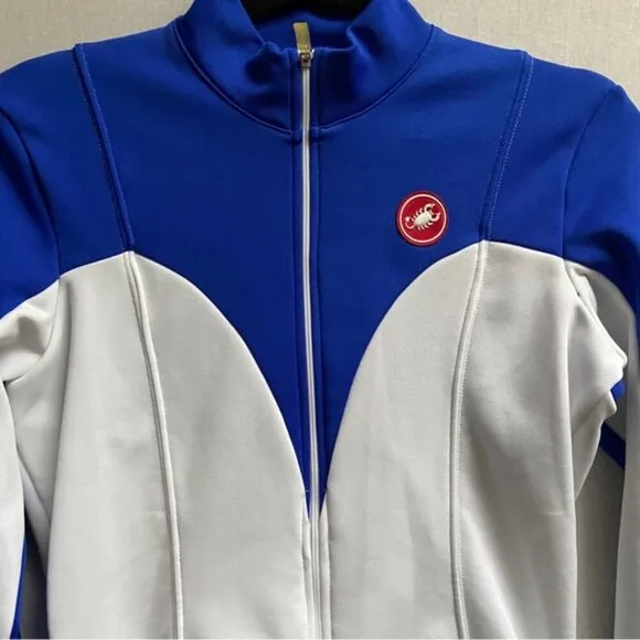 Castelli Womens Magia Cycling Full Zip Jacket Sz M