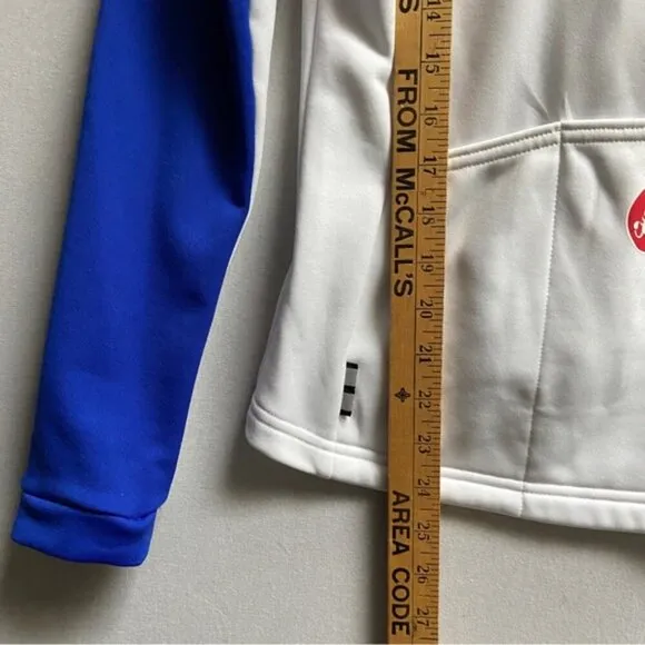 Castelli Womens Magia Cycling Full Zip Jacket Sz M