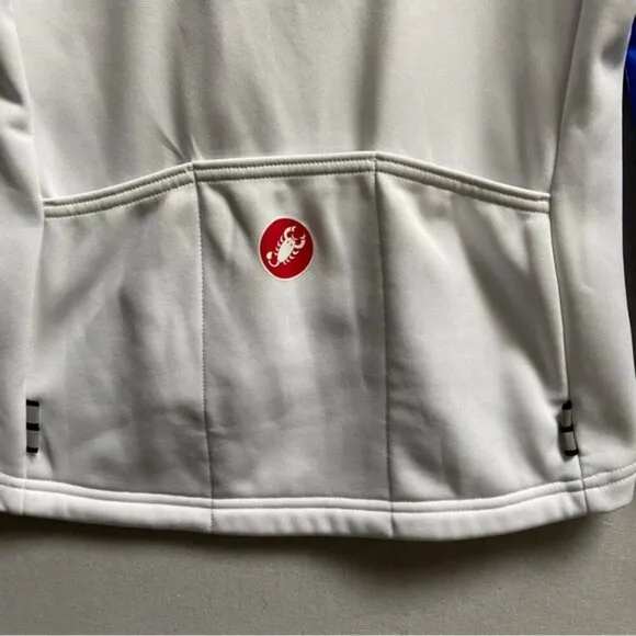 Castelli Womens Magia Cycling Full Zip Jacket Sz M