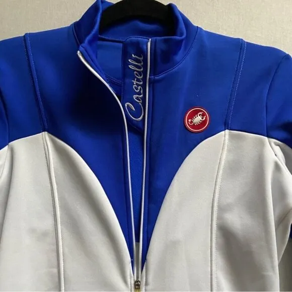 Castelli Womens Magia Cycling Full Zip Jacket Sz M