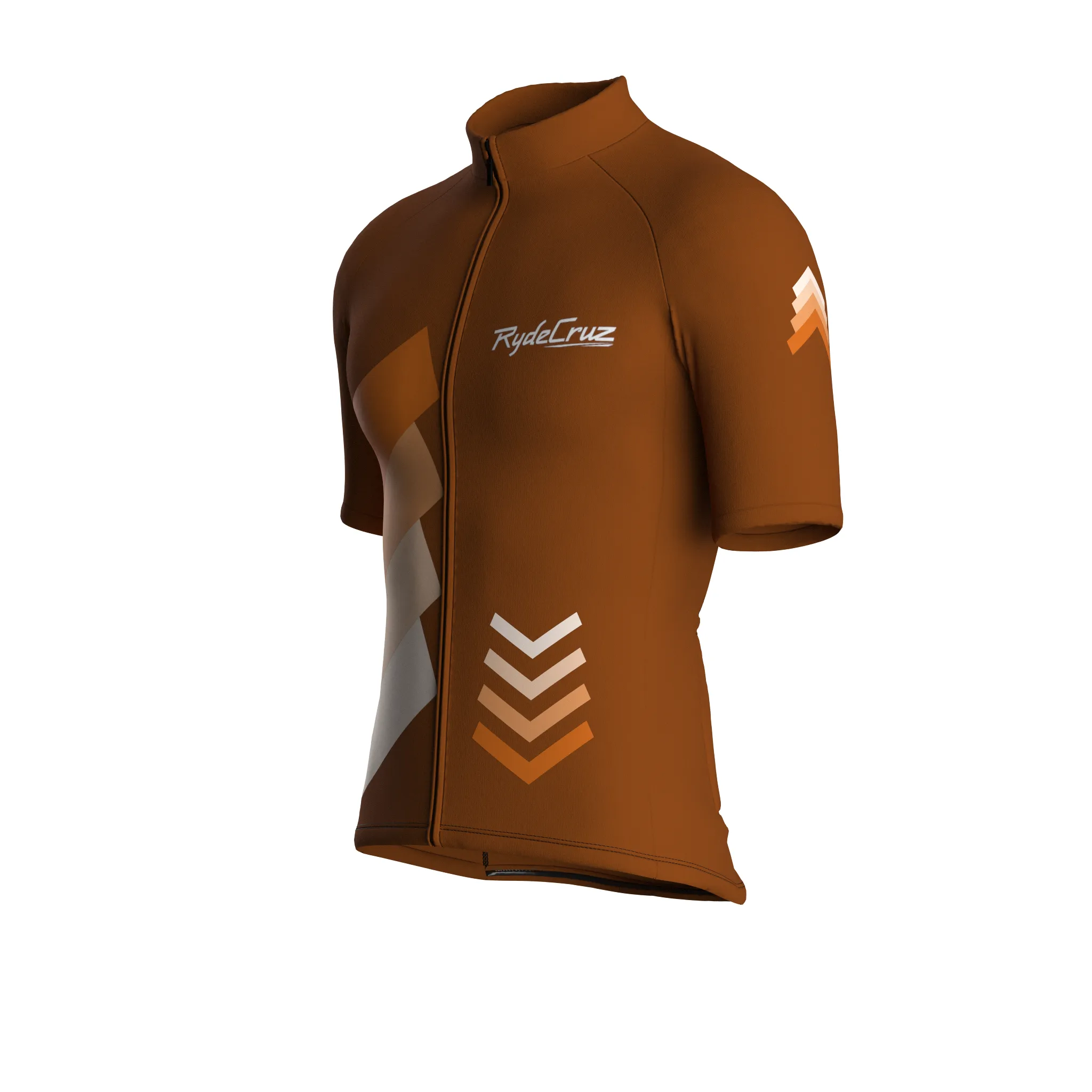 Celestial Grid | Earth Brown Male Short Sleeves Jersey