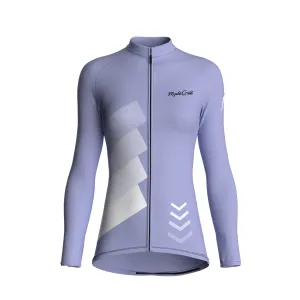 Celestial Grid | Lavender Female Long Sleeves Jersey