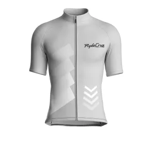 Celestial Grid | Light Gray Male Short Sleeves Jersey