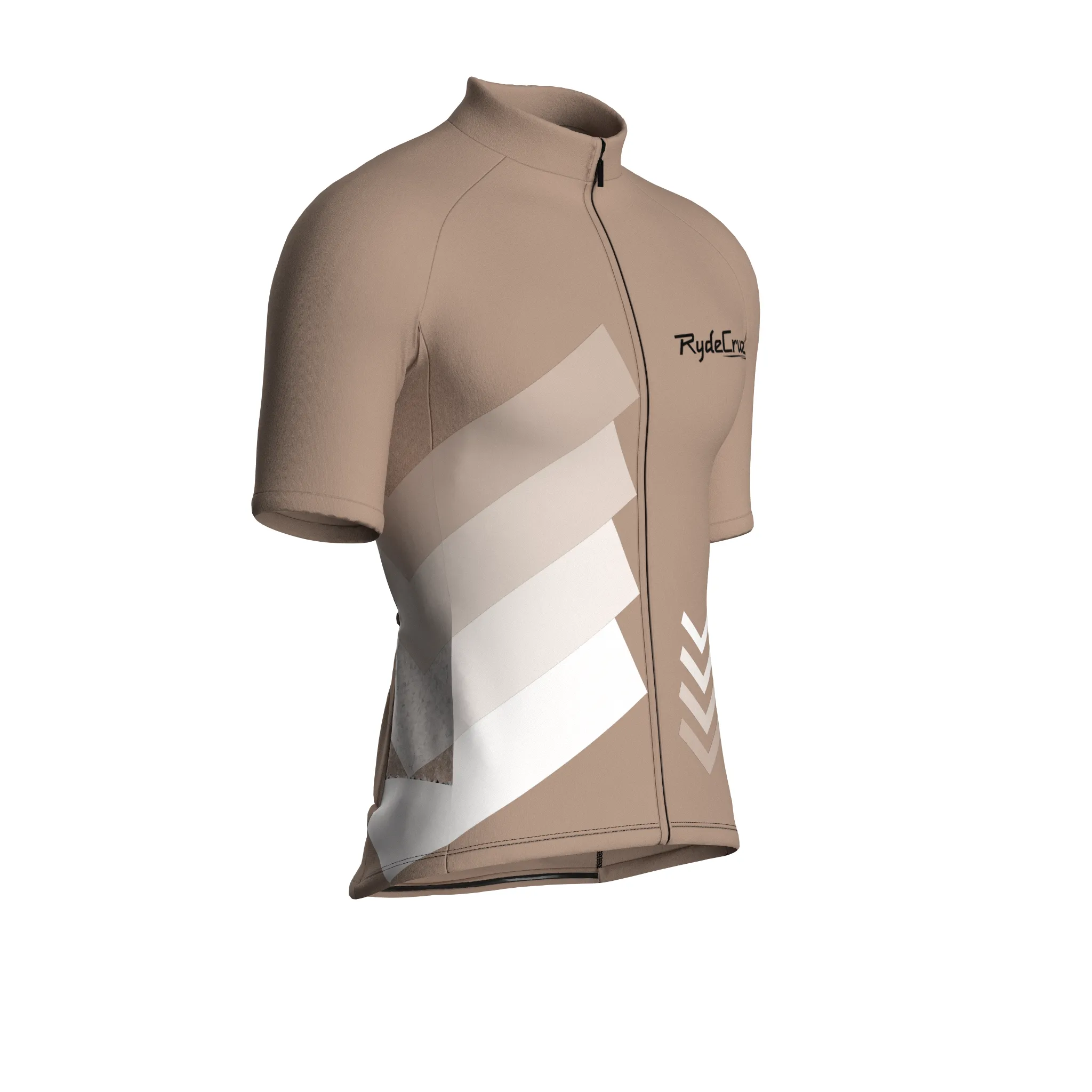 Celestial Grid | Warm Taupe Male Short Sleeves Jersey