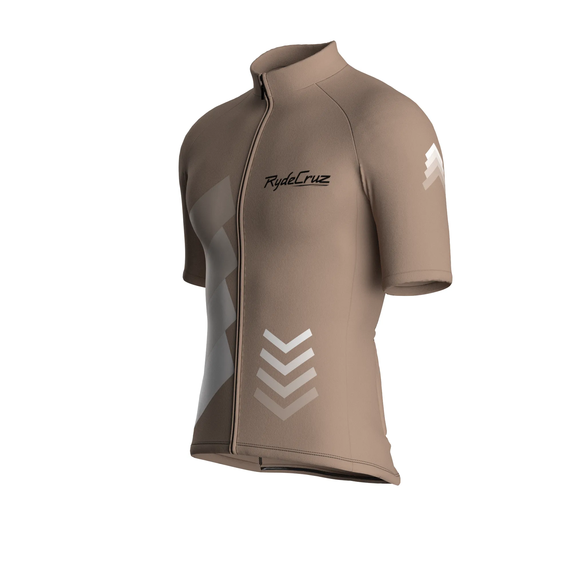 Celestial Grid | Warm Taupe Male Short Sleeves Jersey