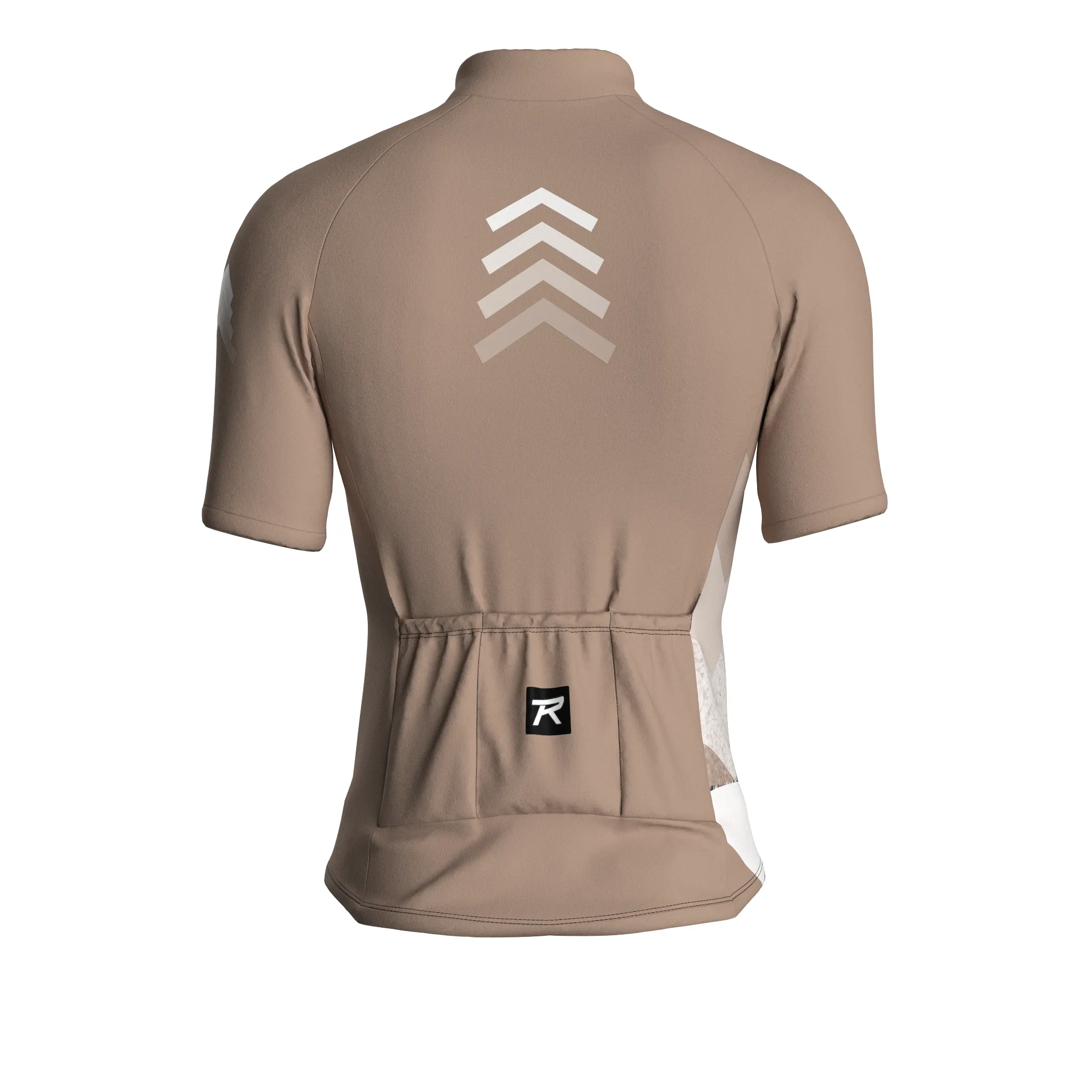 Celestial Grid | Warm Taupe Male Short Sleeves Jersey