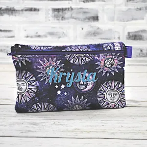 Celestial Purple Personalized Reusable Food Bag