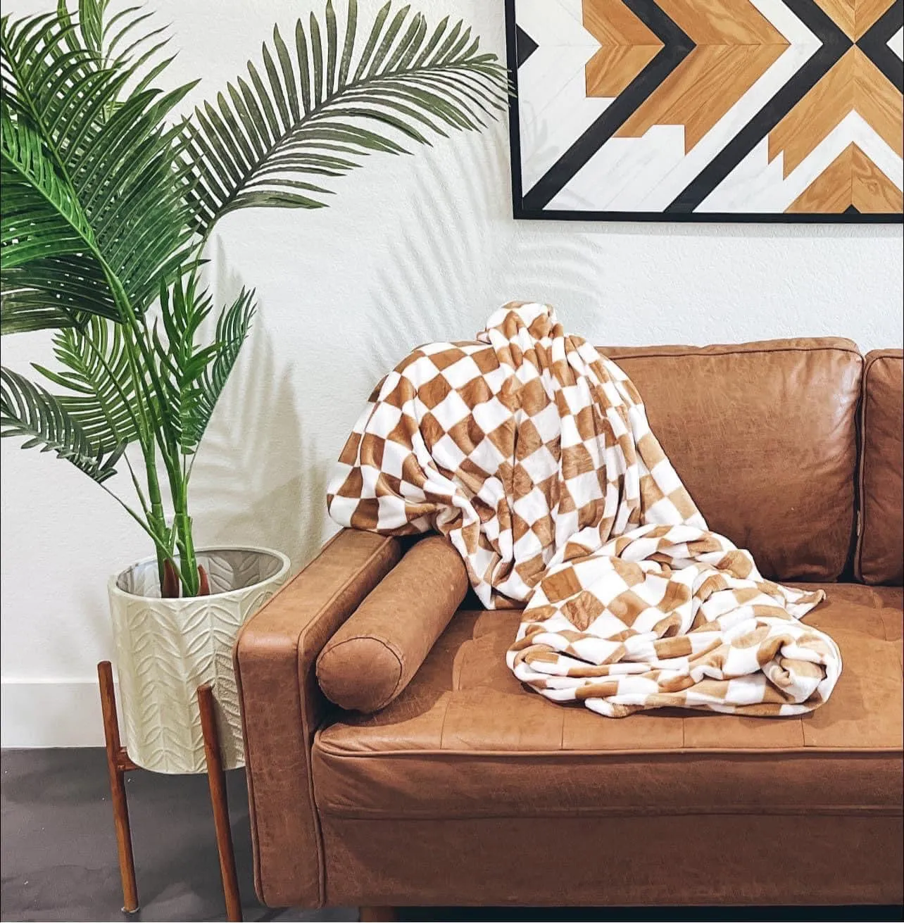 Checkered Blanket -Multiple Colors Available