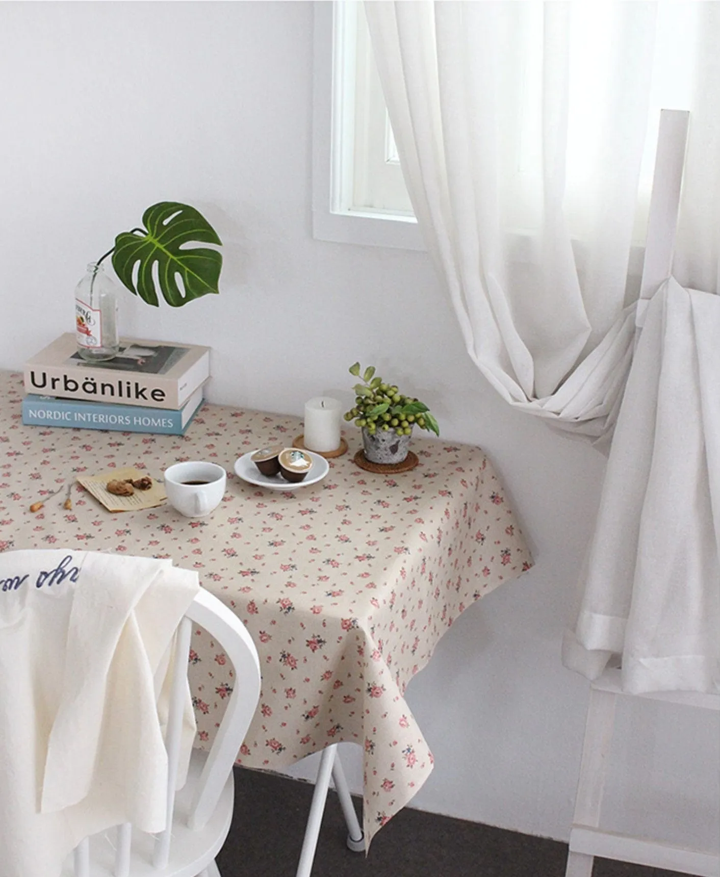 Chevy Rose Matte Laminated Cotton Waterproof Fabric - In Two Colors - Quality Korean Fabric by the yard / 54446