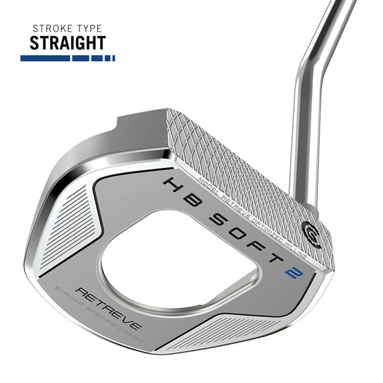 Cleveland Huntington Beach Soft 2 Retreve Senior Womens Putter – With Jumbo Grips