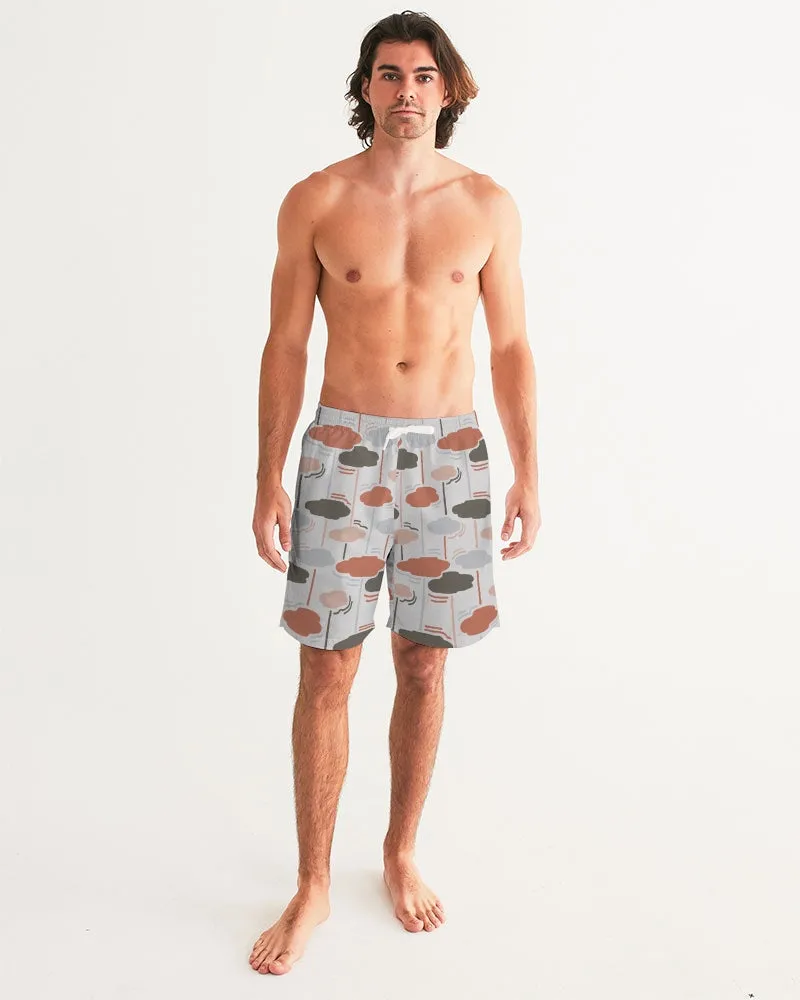 Cloudy Masculine Swim Trunk