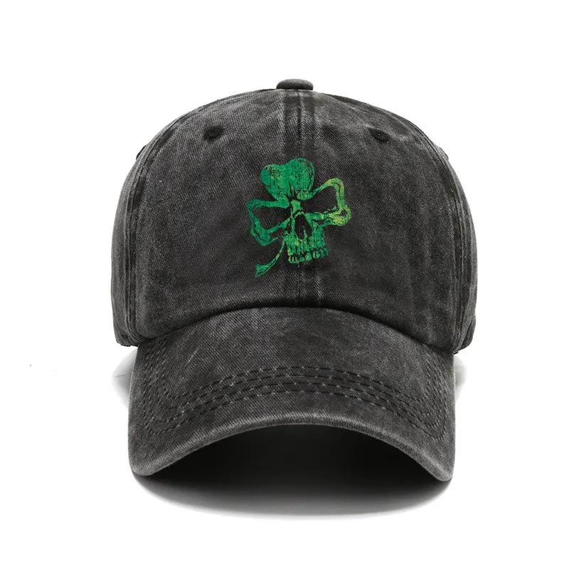 Clover Skull Hat