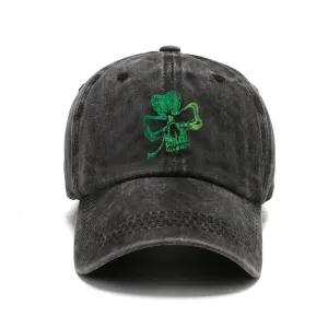 Clover Skull Hat