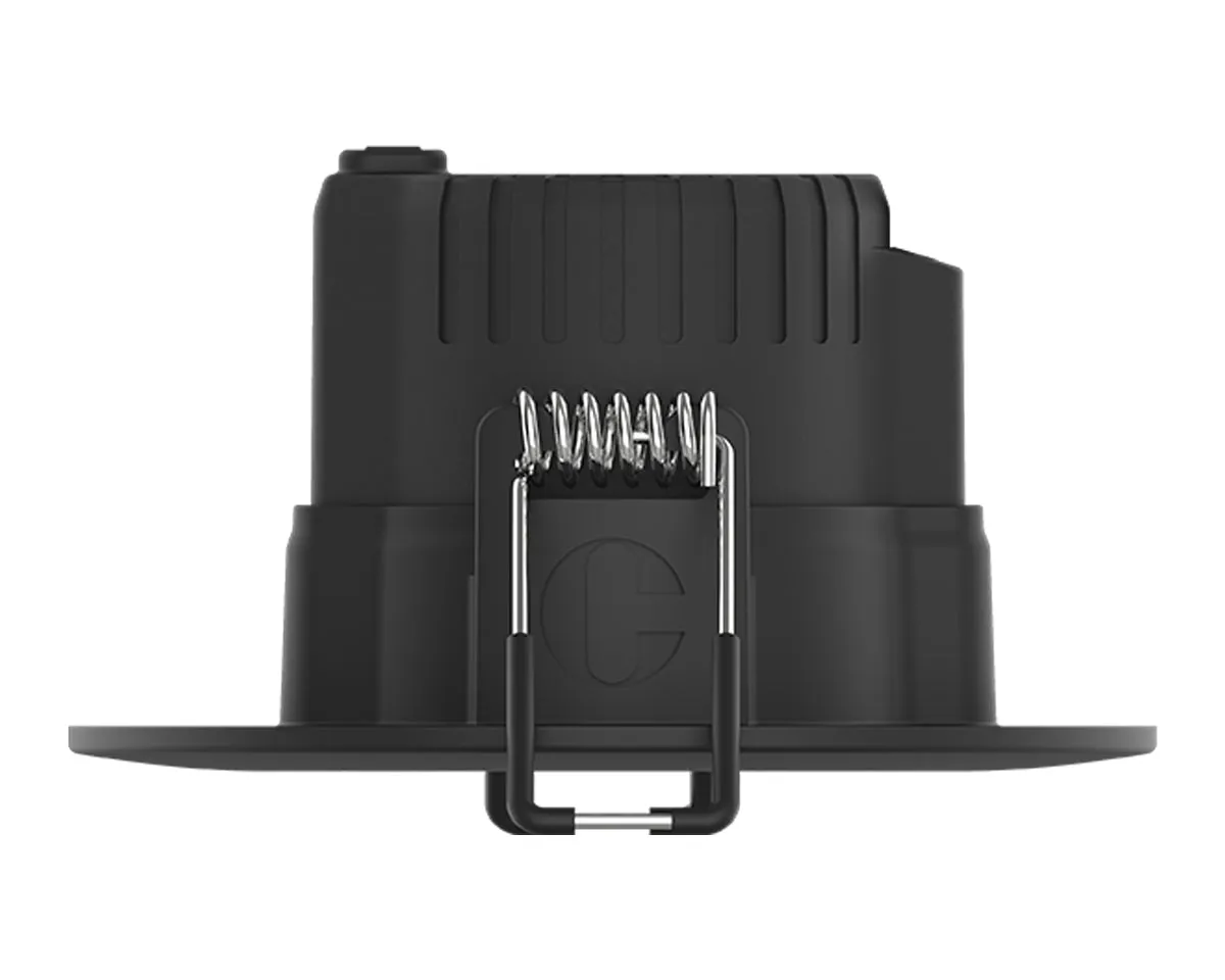 Collingwood H2EXT1B H2 Pro Extreme CSP IP65 5W & Colour Switchable LED Outdoor Soffit Downlight 2200K/2700K/3000K Black