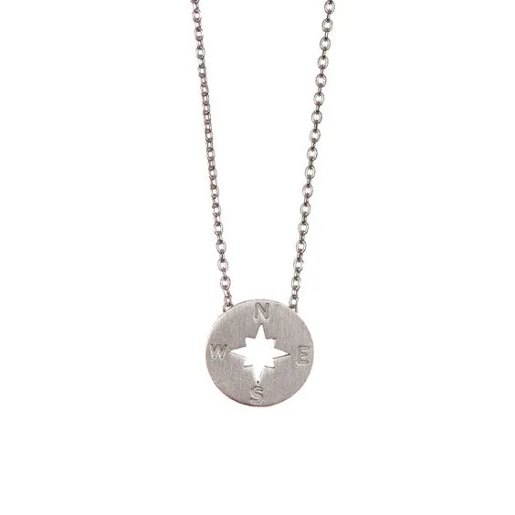 Compass Charm Necklace