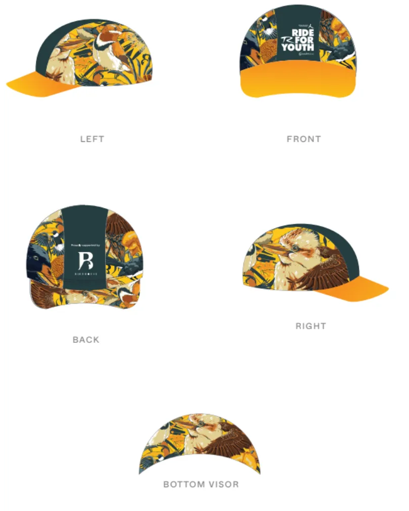 Custom Cycling Cap - HRFY 2025.