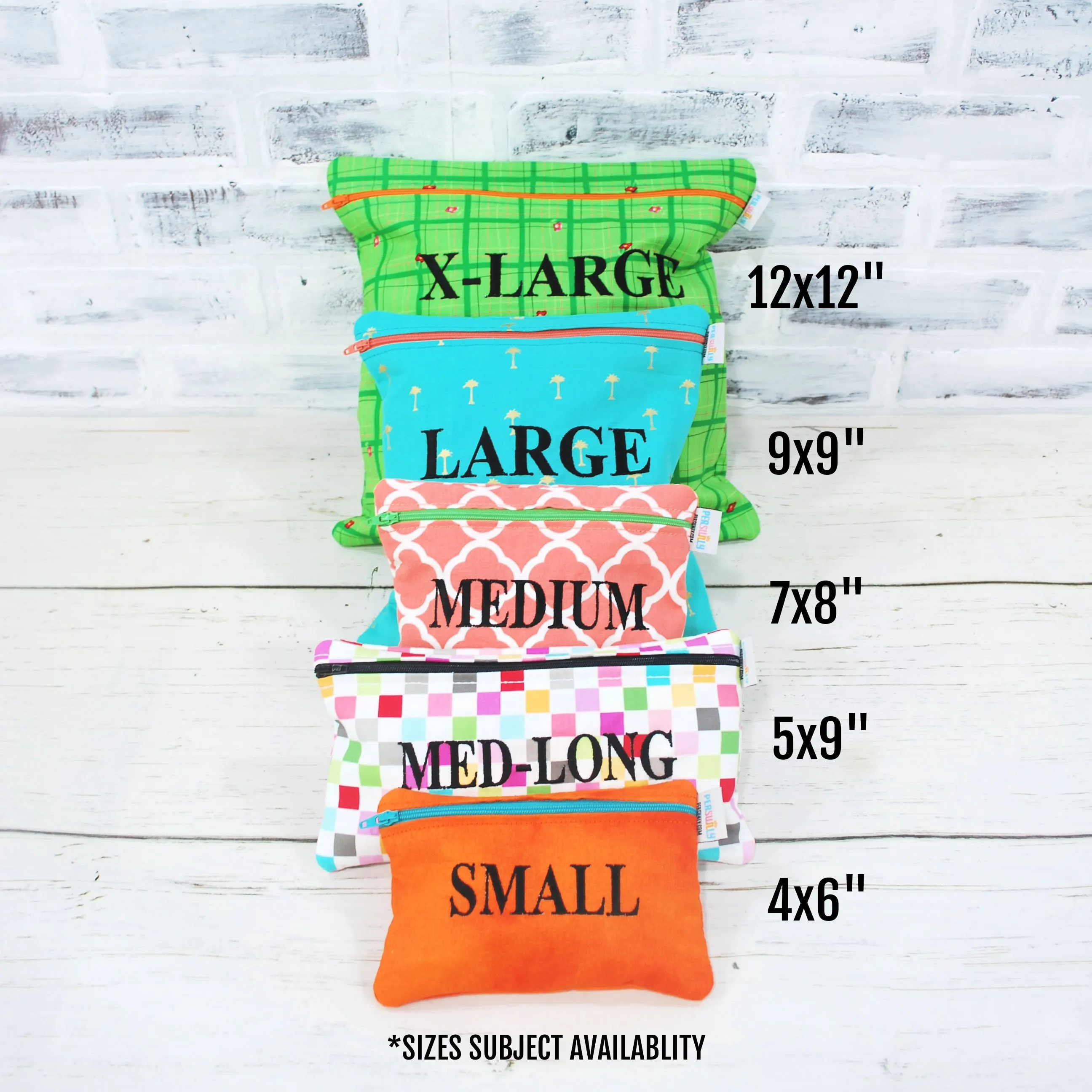 CUSTOM Fabric Reusable Food Bag