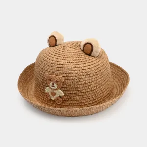Cute Baby Beach Round Cap/Hat with Elastic | 12M 