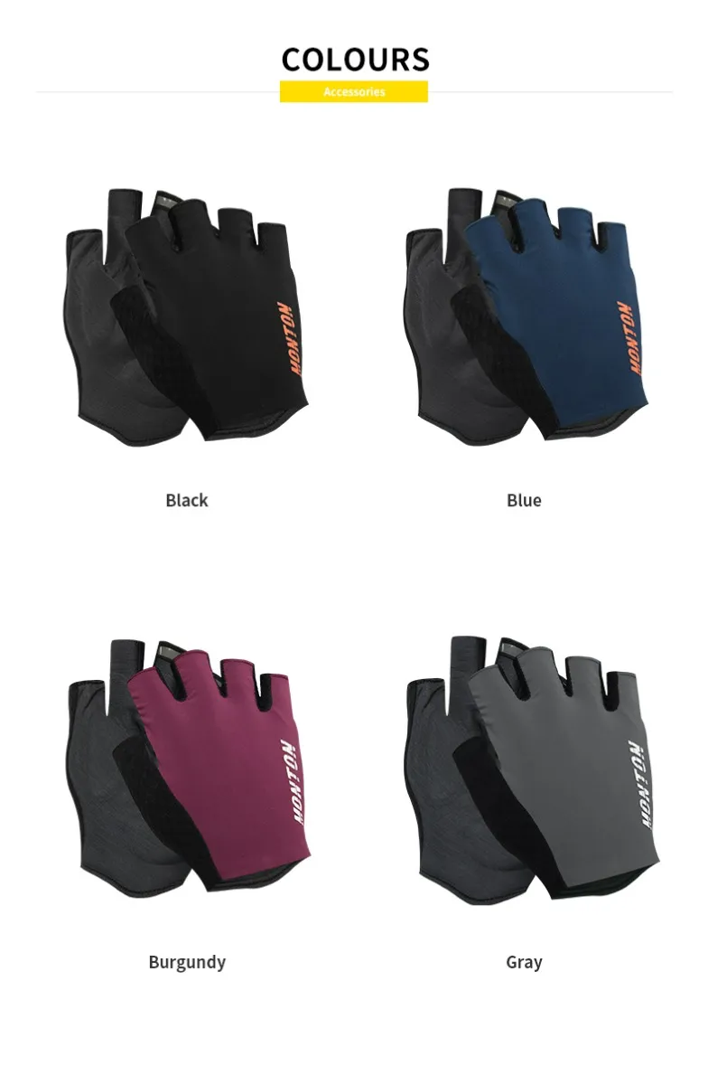 CYCLING GLOVES HALF FINGER SHADOW GRAY