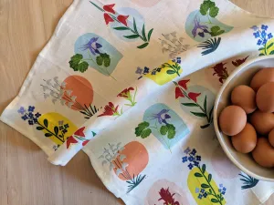 Desert Botanical Tea Towel