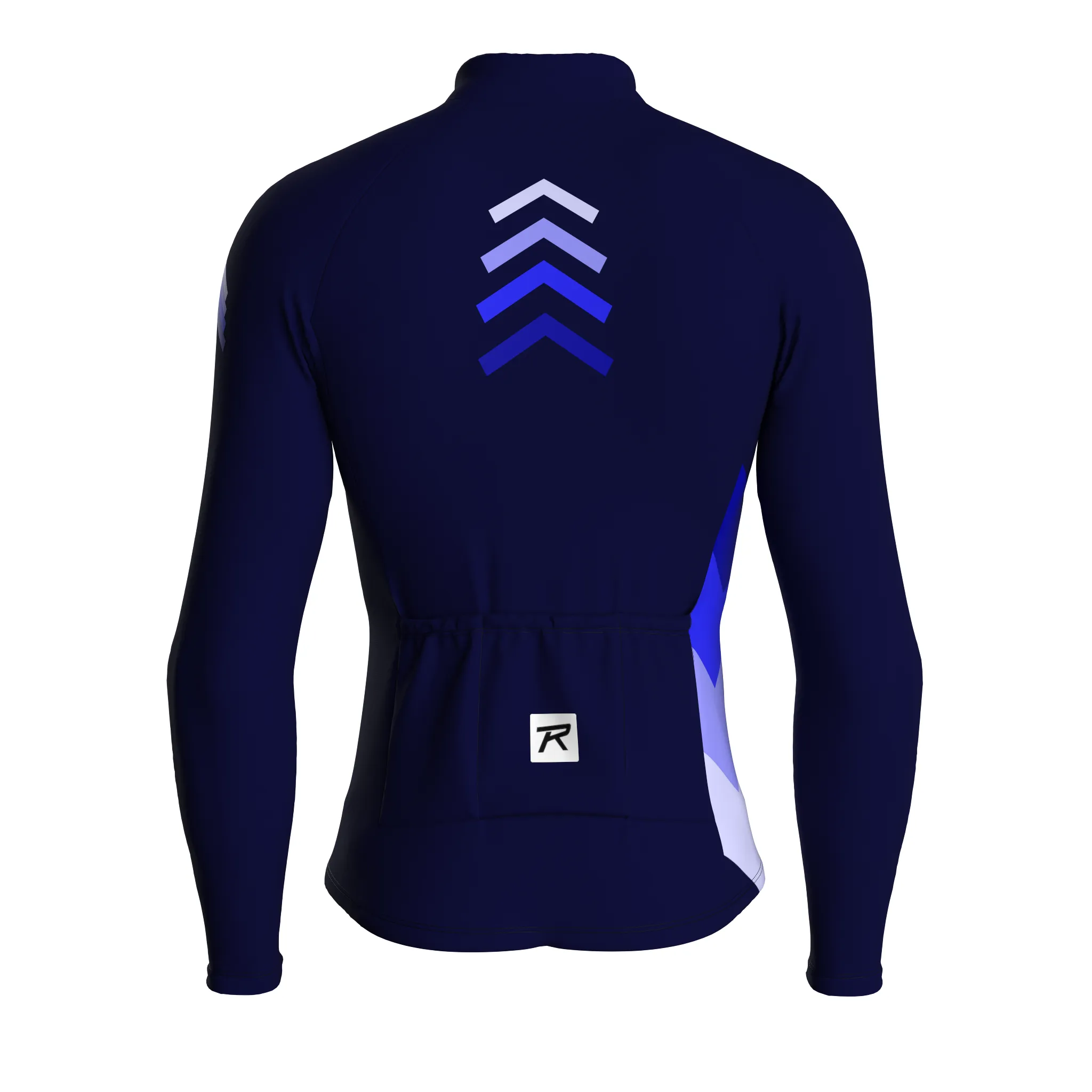 Digital Echo | Dark Blue Male Long Sleeves Jersey