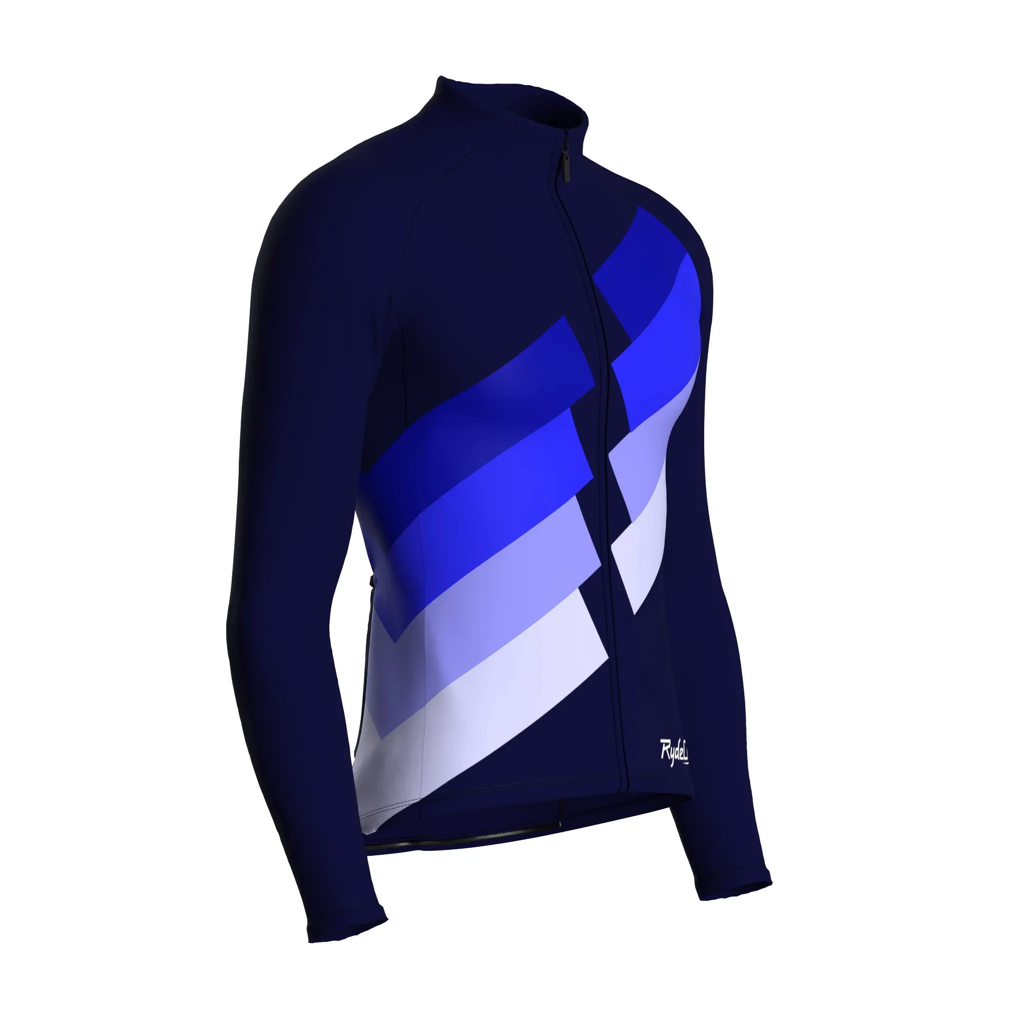 Digital Echo | Dark Blue Male Long Sleeves Jersey