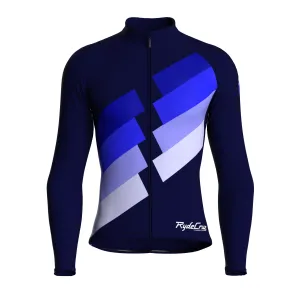 Digital Echo | Dark Blue Male Long Sleeves Jersey