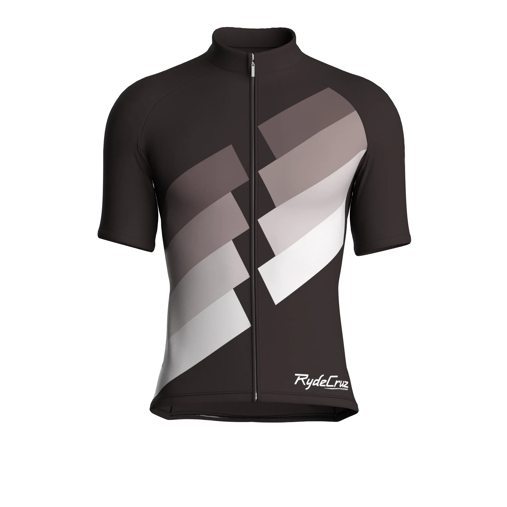 Digital Echo | Dark Brown Male Short Sleeves Jersey