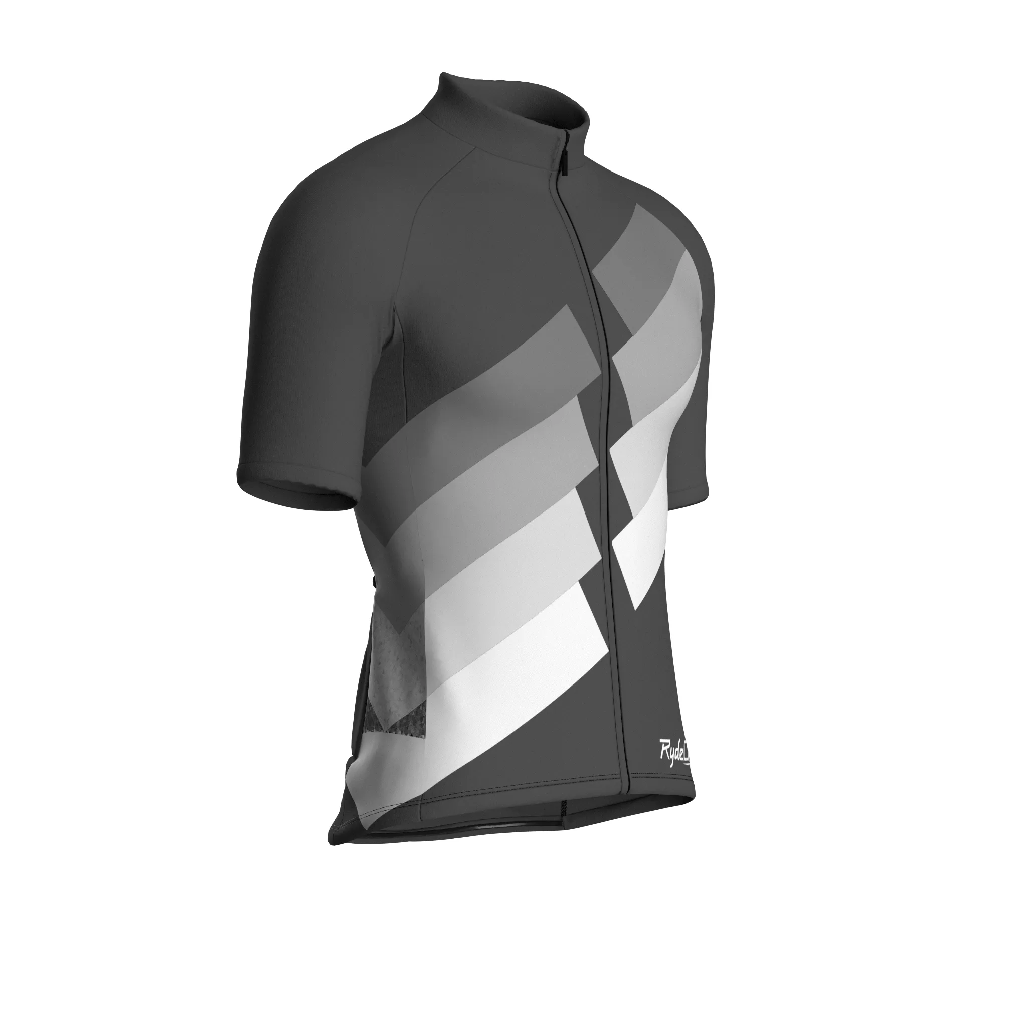 Digital Echo | Warm Gray Male Short Sleeves Jersey