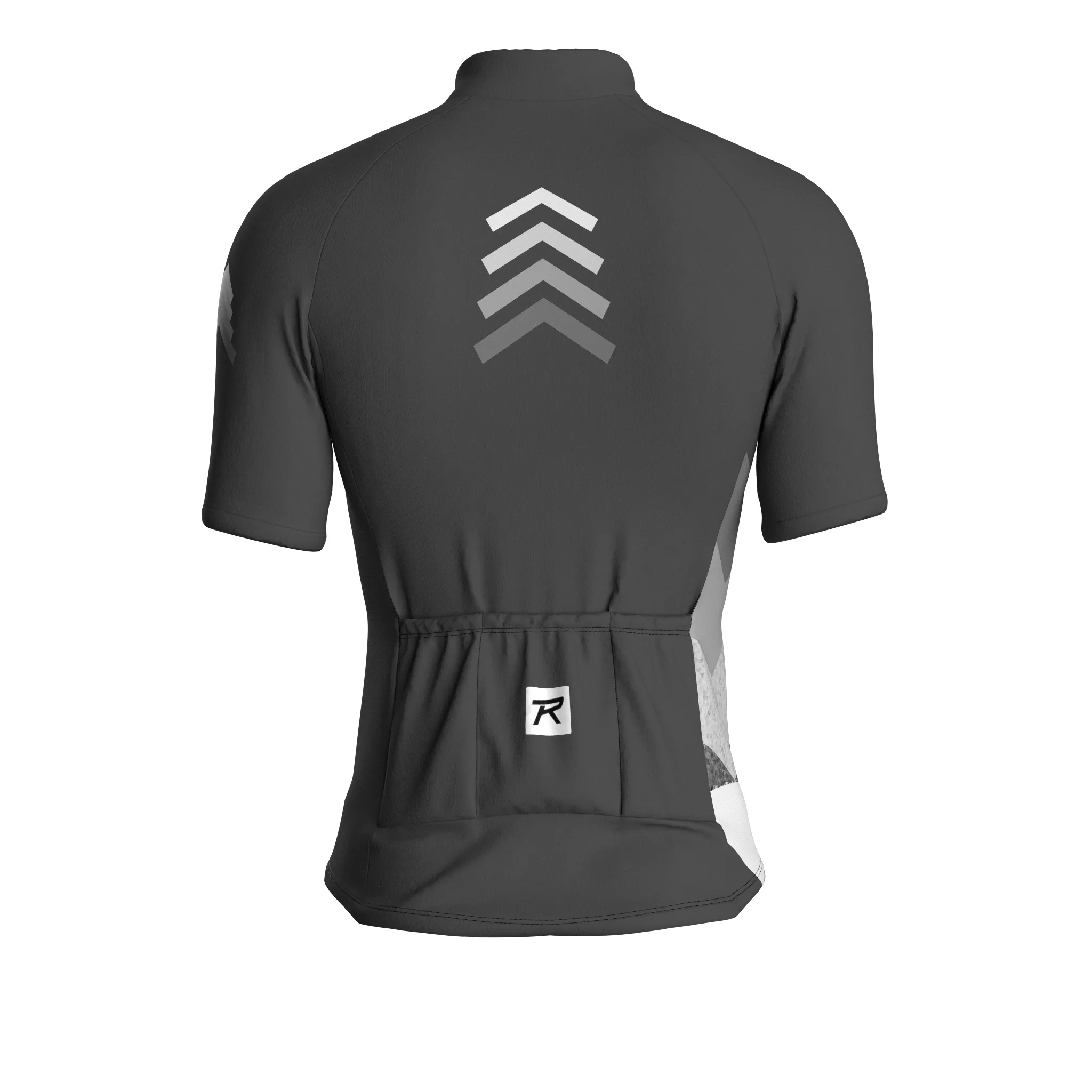 Digital Echo | Warm Gray Male Short Sleeves Jersey