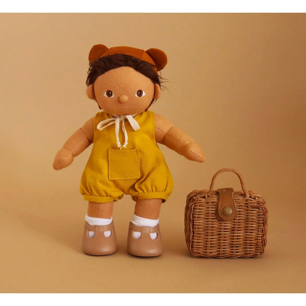 Dinkum Doll Mio Romper Set - Natural