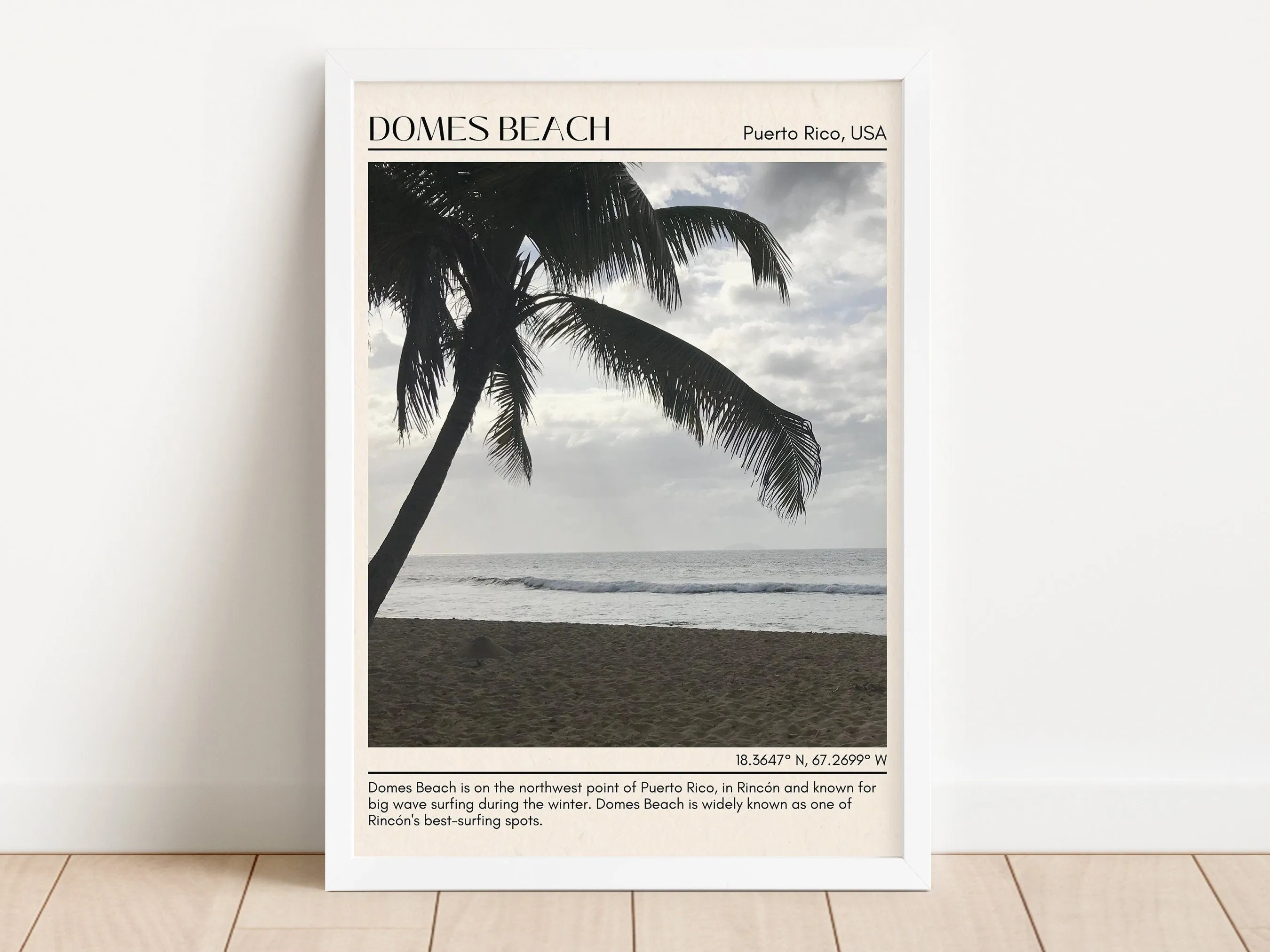 Domes Beach Wall Canvas, Puerto Rico, USA