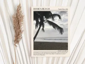 Domes Beach Wall Canvas, Puerto Rico, USA