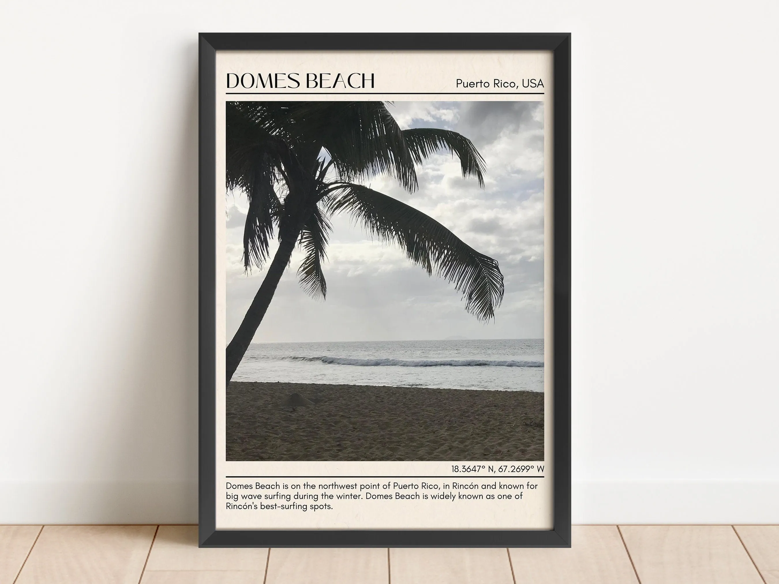 Domes Beach Wall Canvas, Puerto Rico, USA